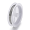 Non-Tarnish 10 Rolls 304 Stainless Steel Wire, Round, for Wire Wrapping Jewelry Making, Stainless Steel Color, 26 Gauge(0.4mm), about 65.62 Feet(20m)/roll