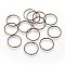 Brass Linking Rings, Nickel Free, Antique Bronze, 16x0.7~1mm, Inner Diameter: 15mm