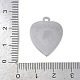Подвески из синтетической бирюзы из нержавеющей стали 304 STAS-K311-02P-3