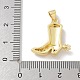 Латунные микро проложить кубического циркония подвески KK-M300-30G-3