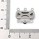 Застежки-коробки из нержавеющей стали 304 STAS-M084-02A-P-3