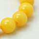 Естественно Mashan нефрита круглые бусины нити G-D263-12mm-XS07-1