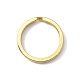 Латунные застежки для ключей FIND-WH0143-12B-G-1