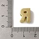 Латунные микро проложить кубического циркония бусы KK-H487-25G-18-3