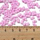 Непрозрачный матовый стеклянный бисер цвета макарон X1-SEED-K009-12B-05-4