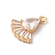 Латунные подвески KK-C062-050G-01-2