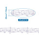 Полиэстер Grosgrain ленты OCOR-TAC0008-23A-9