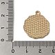 Подвески из эмали из сплава золотого тона на День Благодарения ENAM-M002-02K-G-3