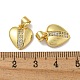 Латунные микро проложить кубического циркония подвески KK-N254-135B-G-3