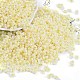 Непрозрачные цвета блестящие стеклянные бусины SEED-K010-04H-1