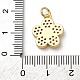 Латунные микро проложить кубического циркония подвески KK-I276-02G-3