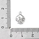 Латунные микро проложить кубического циркония подвески KK-H511-01P-01-3