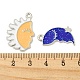 Подвески из сплава с блестками и эмалью FIND-Z026-05P-3