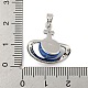 Латунные микро проложить кубического циркония подвески KK-Q812-03P-3