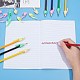 60 шт. 12 вида полиэтиленовых/силиконовых держателей для карандашей для детей AJEW-GF0003-36-6
