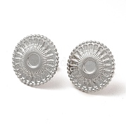Серьги-гвоздики из нержавеющей стали 304 EJEW-I281-03P
