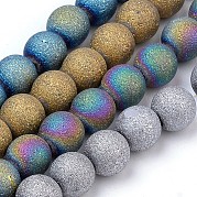 Гальванические стеклянные бусины EGLA-S134-8mm-M