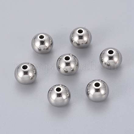 Бусины из нержавеющей стали 201 STAS-E021-10mm-1