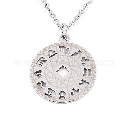 Не тускнеющие подвески из нержавеющей стали 201 NJEW-T009-JN139-40-1-1
