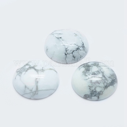 Кабошоны из натурального говлита G-G760-B01-02-1