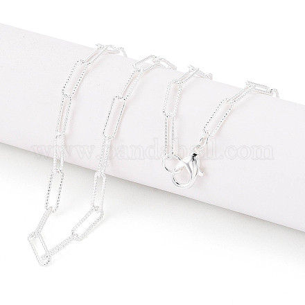 Изготовление колье из текстурированной латуни в виде скрепок MAK-S072-03A-S-1