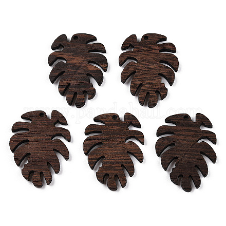 Подвески из натурального дерева венге WOOD-T023-48-1