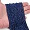 Natural Lapis Lazuli Beads Strands, Round, 2mm, Hole: 0.3~0.5mm, about 193~196pcs/strand, 15.24~15.43 inch(38.7~39cm)