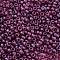 TOHO Round Seed Beads, Japanese Seed Beads, Matte, (332F) Cranberry Gold Luster, 11/0, 2.2mm, Hole: 0.8mm, about 5555pcs/50g