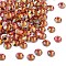 Preciosa® MAXIMA Crystal No Hotfix Flatback Stones, Czech Crystal, Dura Foiling, Round(438 11 615 Chaton Rose), 00030 213 Lava, SS8(2.3~2.5mm)