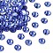 Preciosa® MAXIMA Crystal No Hotfix Flatback Stones, Czech Crystal, Dura Foiling, Round(438 11 615 Chaton Rose), 20320 Blue Violet, SS6(1.9~2.1mm)