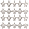 SUNNYCLUE 1 Box 20Pcs Sea Turtle Charms Stainless Steel Ocean Charms Summer Hawaii Starfish Long Live Sea Animal Charm Tortoise Charm for Jewelry Making Charms DIY Bracelet Necklace Earrings Craft