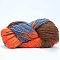 Acrylic Fiber Yarn, Gradient Color Yarn, Colorful, 2~3mm, about 50g/roll