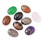 Natural & Synthetic Mixed Gemstone Cabochons, Oval, 18x13x5~6mm