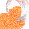 11/0 Grade A Round Glass Seed Beads, Baking Paint, Navajo White, 2.3x1.5mm, Hole: 1mm, about 48500pcs/pound