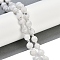 Natural Rainbow Moonstone Beads Strands, Faceted, Lantern, with Seed Beads, 8mm, Hole: 0.9mm, about 38~41pcs/strand, 15.31~15.51 inch''(38.9~39.4cm)