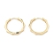 Brass Hoop Earrings, Sun, Light Gold, 23.5x25x3mm