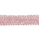 Прозрачные стеклянные бусины гальваническим пряди GLAA-F029-2mm-D26-1
