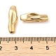 Латунные текстурированные бусины KK-M270-13G-3