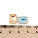 Латунные стеклянные стразы пришивные стразы RGLA-U001-08G-02-3