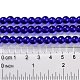 Стеклянные круглые пряди из бисера GLAA-I028-6mm-13-2
