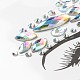 Акриловые наклейки для лица с драгоценными камнями MRMJ-F014-04-2