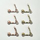 6 шт. 2 цвета подвески из сплава в тибетском стиле FIND-FS0002-58-7