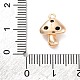 Латунные микро проложить кубического циркония подвески KK-D288-08G-3