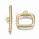 Латуни Переключить застежками KK-T063-100G-NF-2