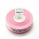 Цветок печатные ленты Grosgrain ORIB-L004-02-3