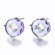 Латунь серьги GLAA-S193-039B-P