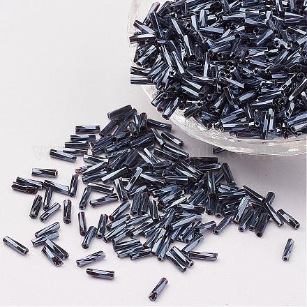 Стеклянные витые бусины SEED-E002-6mm-829#-1