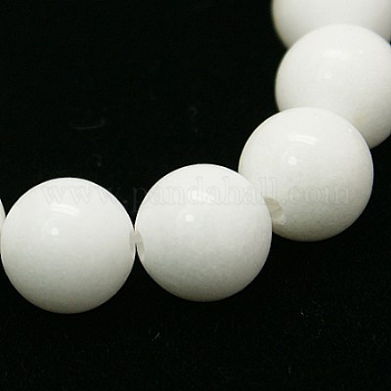 Естественно Mashan нефрита круглые бусины нити G-D263-14mm-XS01-1