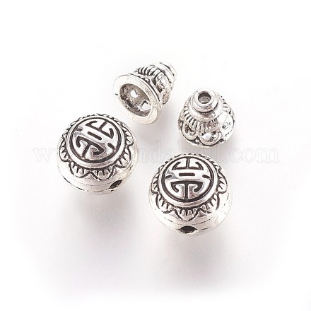 Тибетский серебряные сервизы гуру шарик X-PALLOY-N0063-05AS-1