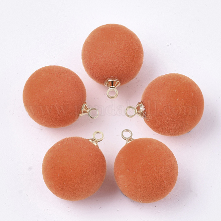 Флокированные акриловые подвески FIND-T046-33D-25-1